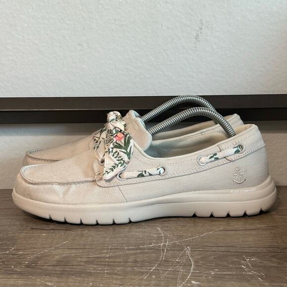 Skechers On The Go Flex Seaside Daisy Women’s Slip-On Shoes Loafers Size 10 - Picture 1 of 8